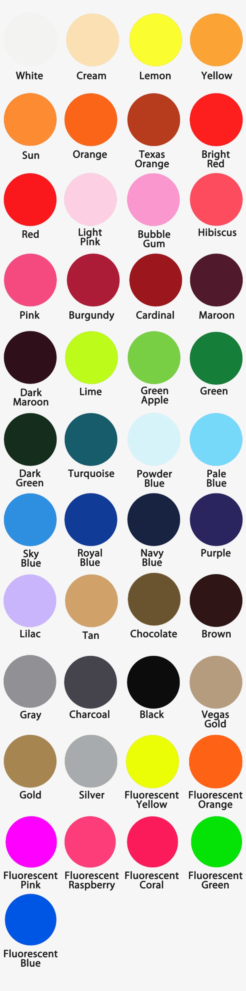 Easy Weed Vinyl - Siser Easyweed Htv Color Chart, transparent png #9747307