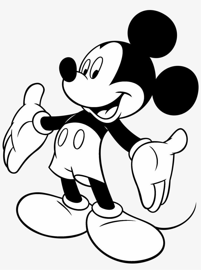 2400 X 2400 Freebiesupply - Mickey Mouse Para Pintar, transparent png #9747888