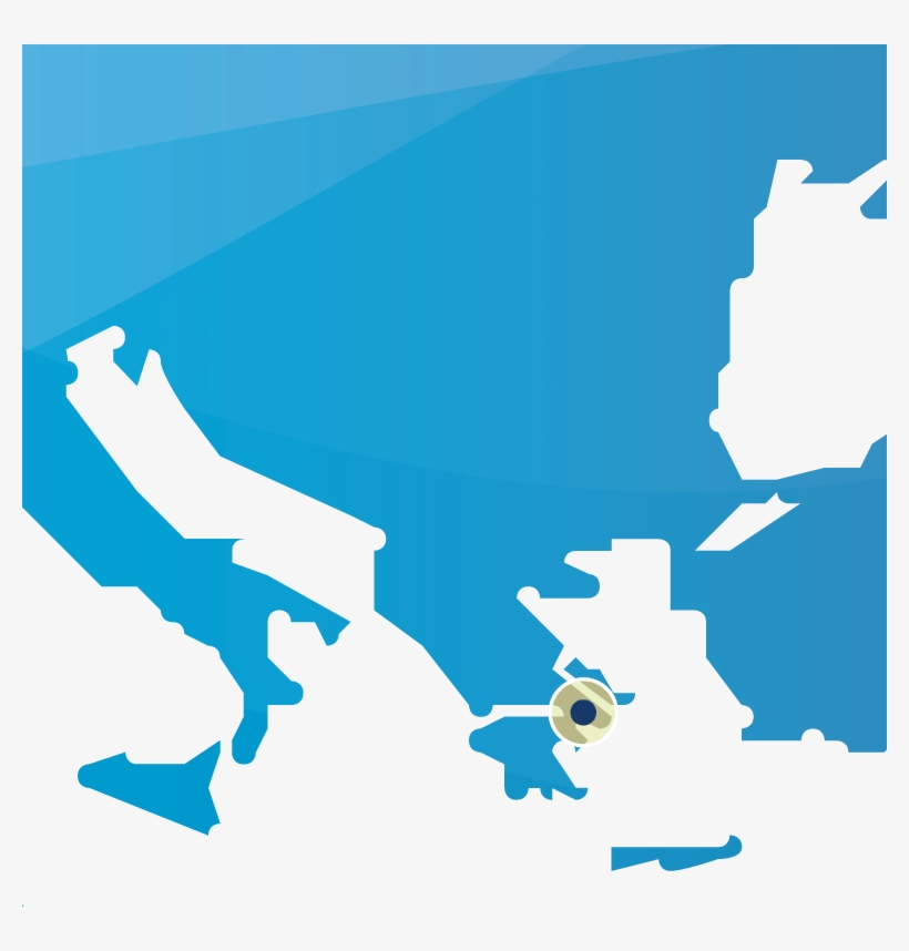 Energy And Materials Circular Solutions For Cities - Map Of Europe With Regions, transparent png #9748670