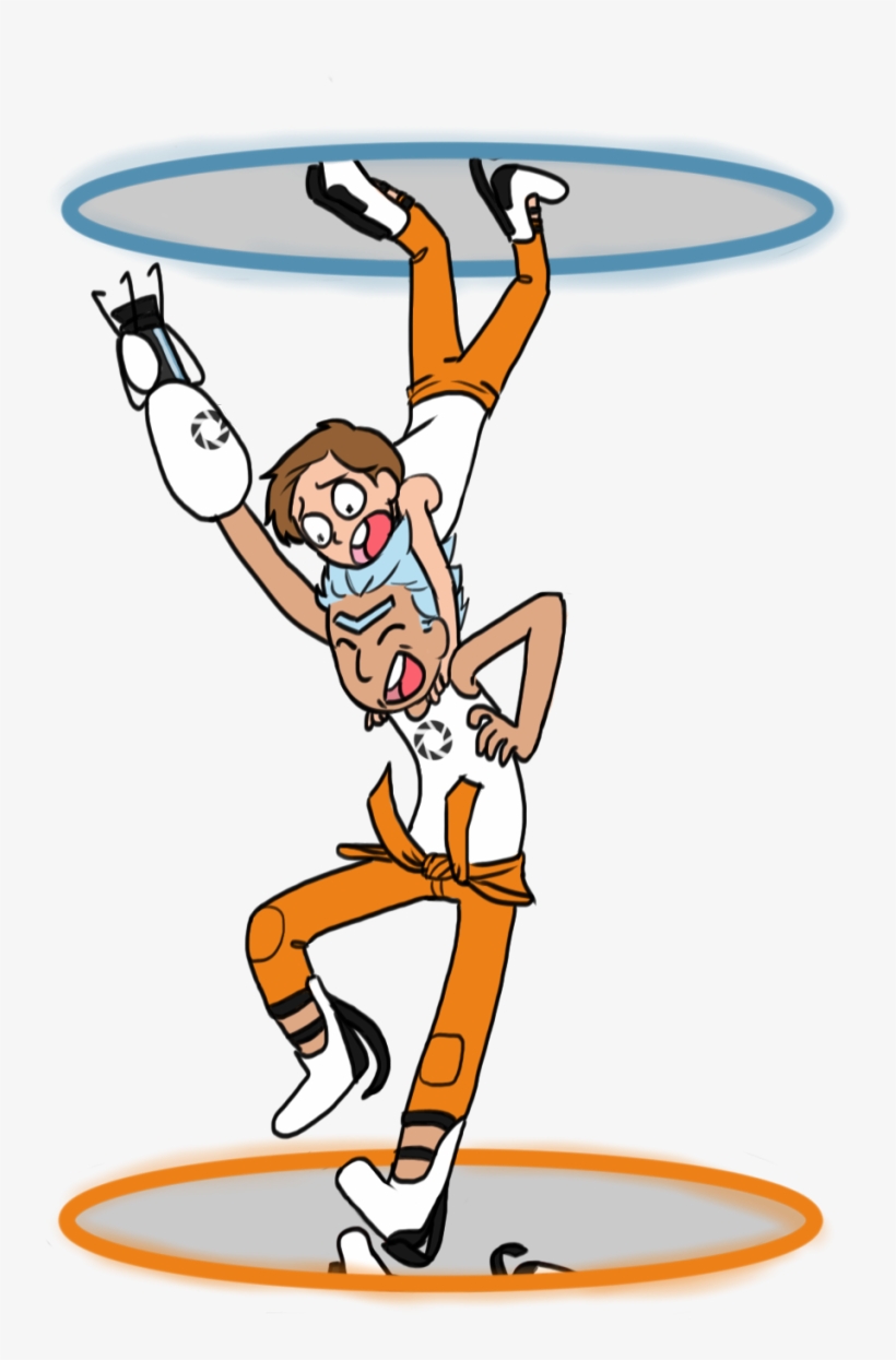 Rick And Morty Thinking With Portals - Slam Dunk, transparent png #9748674