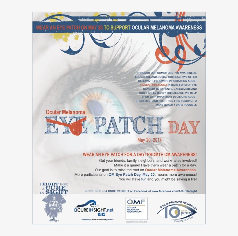 Acis Omf Patch Day Flyer 5 14 - American Childhood Cancer Organization, transparent png #9748675