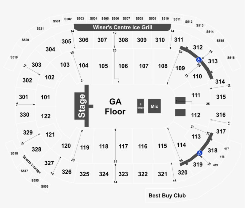 Event Info - Rogers Arena, transparent png #9748834