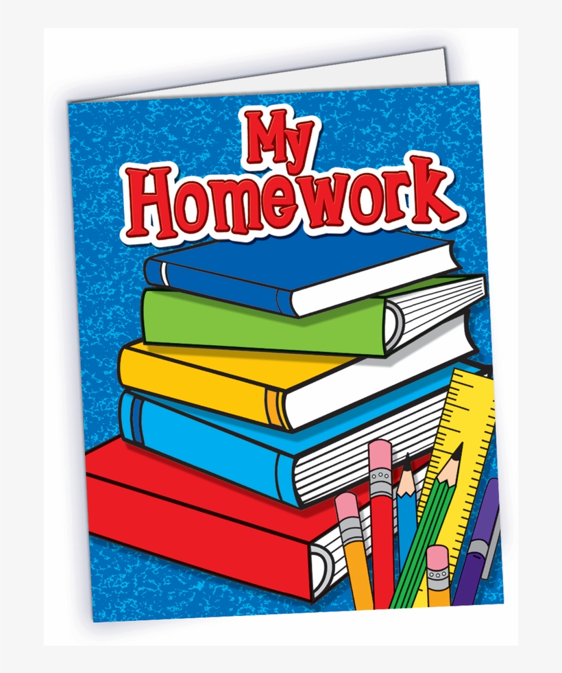 Tcr4941 My Homework Pocket Folder Image - My Homework, transparent png #9749216