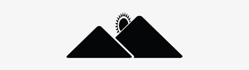 Cloud Mountain, Icloud, Sunset, Sunrise Icon - Illustration, transparent png #9750131