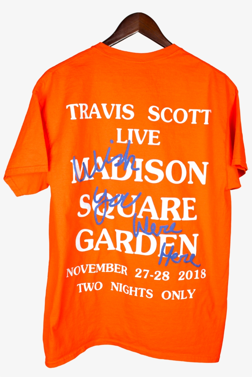 Travis Scott Astroworld Msg T-shirt, transparent png #9750164