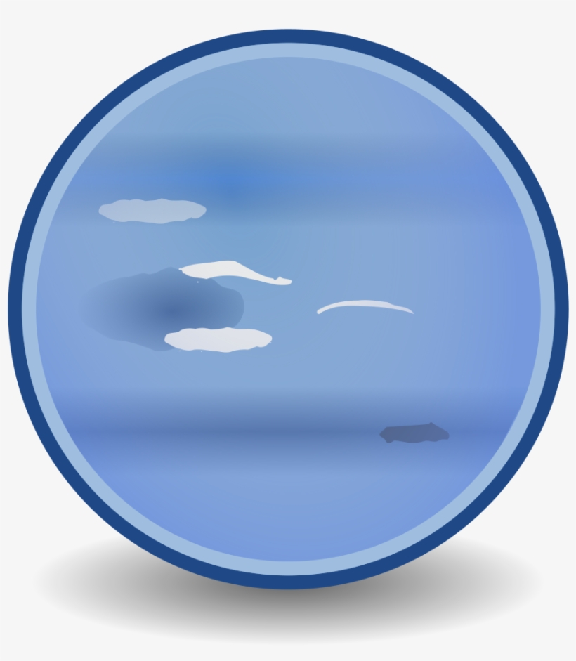 File - Tango Neptune - Svg - Circle, transparent png #9750683