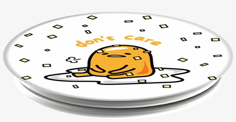 Gudetama Don't Care - Circle, transparent png #9751361