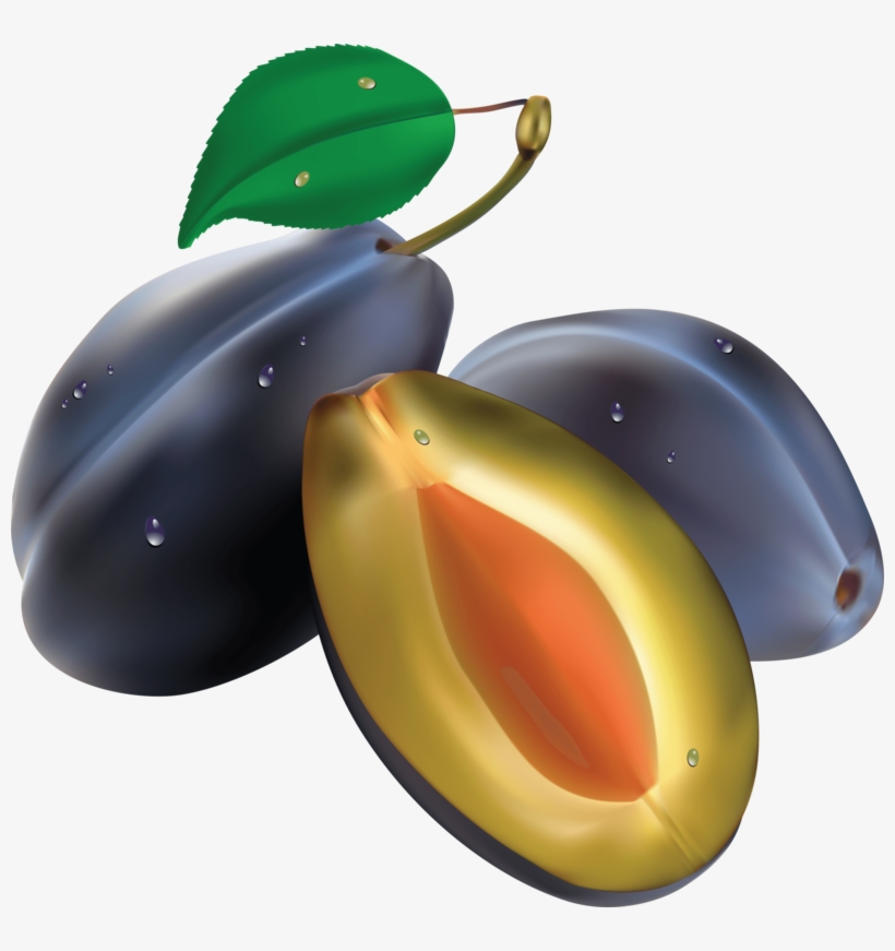 Plum Png Image - Сливы Пнг, transparent png #9751364
