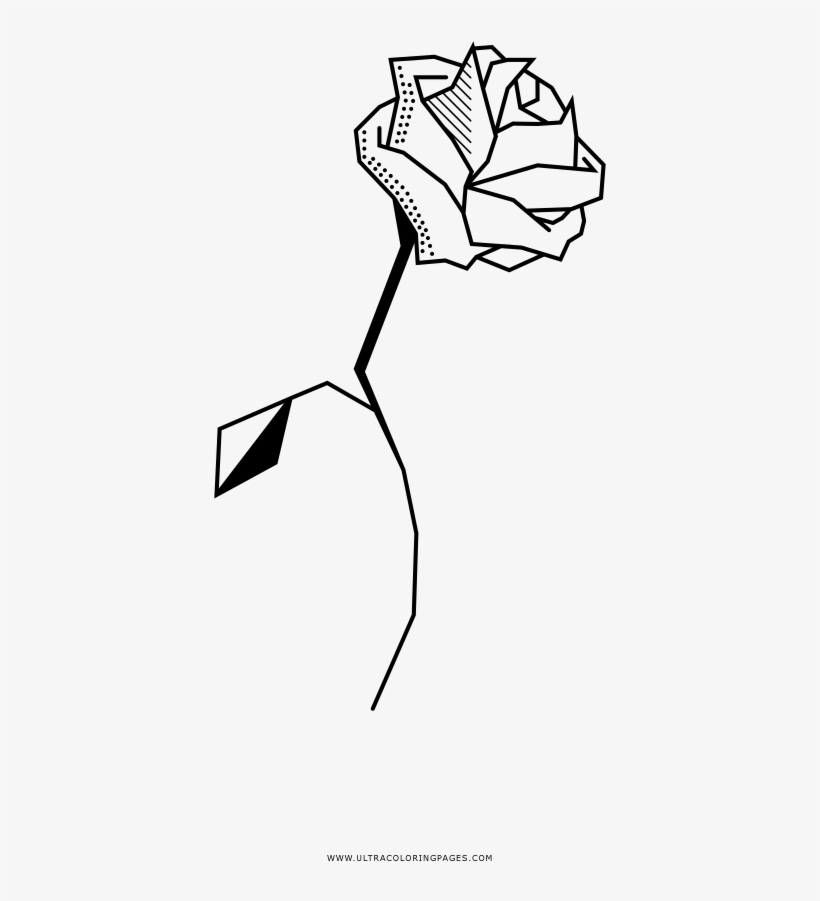 Rosa Desenho Para Colorir Ultra Coloring Pages - Rosa Png Blanco Y Negro -  Free Transparent PNG Download - PNGkey