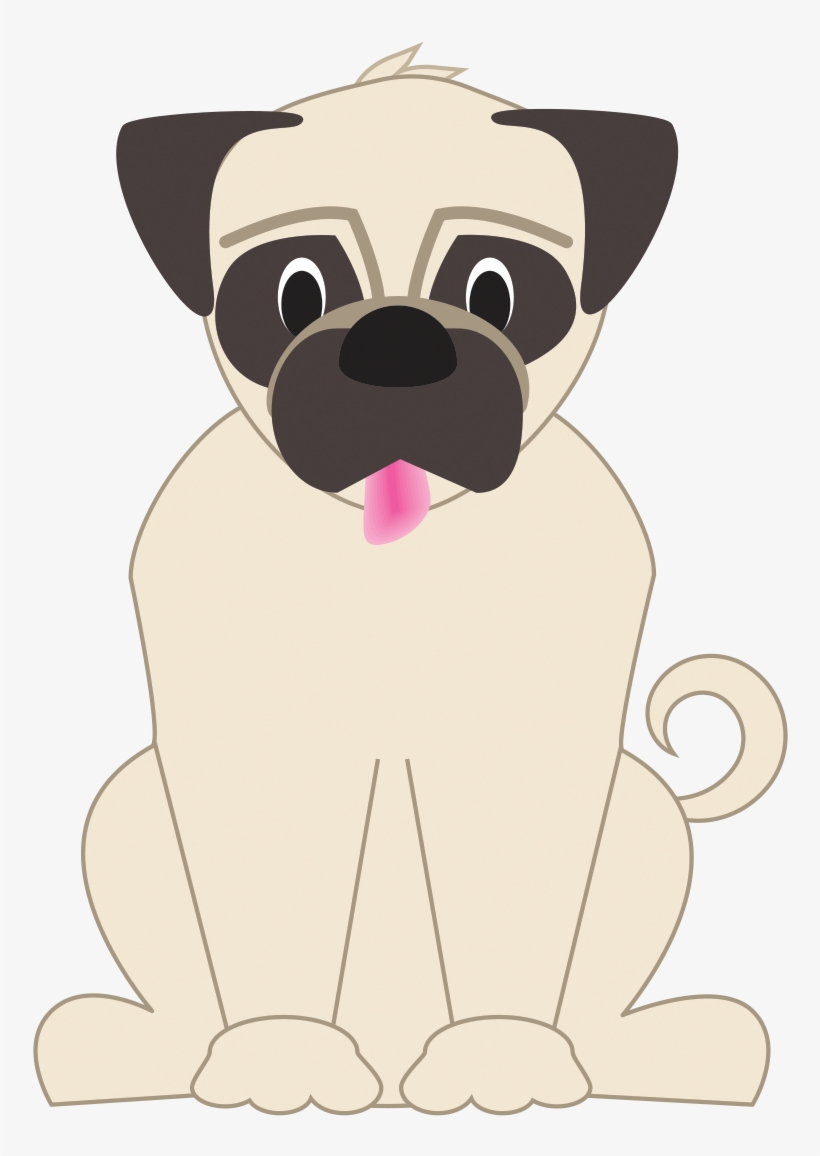 Pug, transparent png #9752407