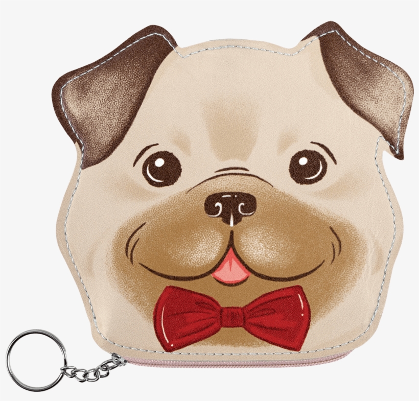 Pug Coin Pouch - Boxer, transparent png #9753371