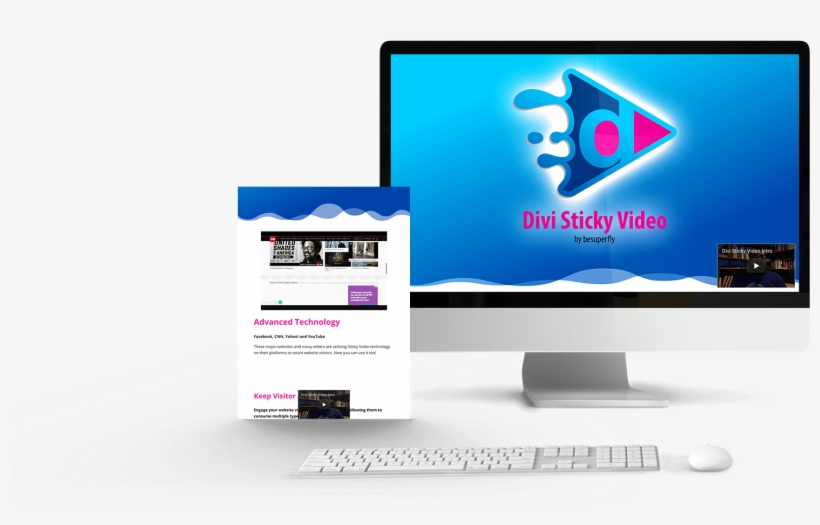 Divi Sticky Video - Online Advertising, transparent png #9753719