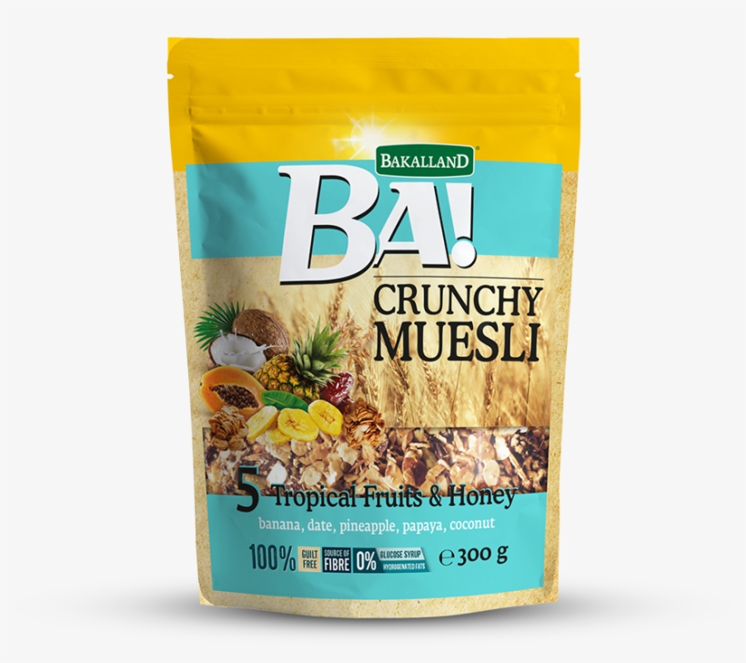 Ba Crunchy Muesli - Bakalland Granola, transparent png #9753816