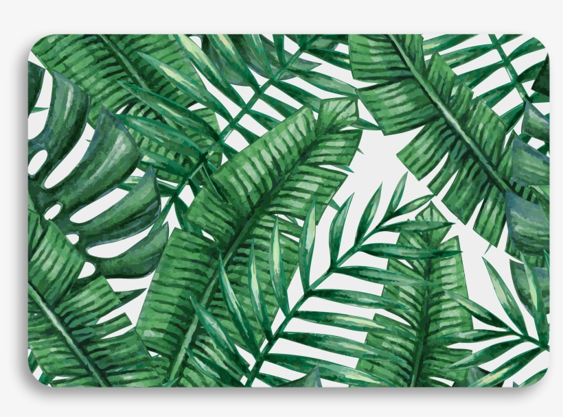 Tropical Leaves Universal Laptop Skin - Palmové Listy, transparent png #9754672