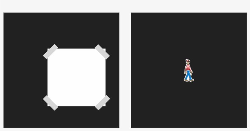 The Back And The Front Of The Black Card - Illustration, transparent png #9755291