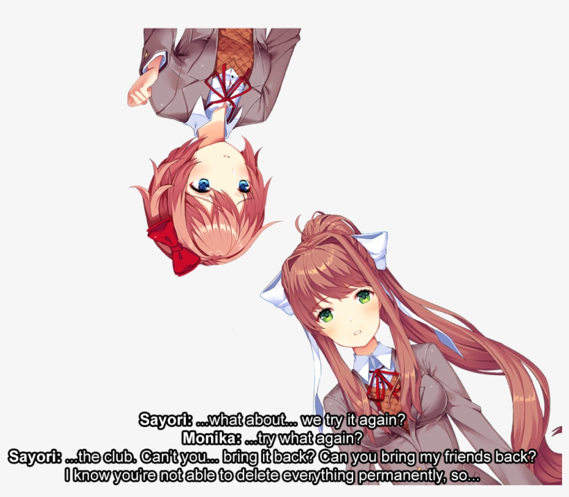 Doki Doki Literature Girls Hello Everyone - Cartoon, transparent png #9755556