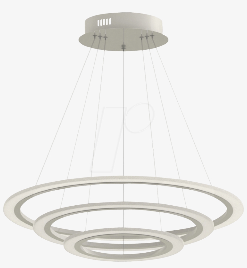 Chandelier, 3 Steps, 70 W, 4900 Lm, 4000 K, Circular - 3911 V Tac, transparent png #9755726