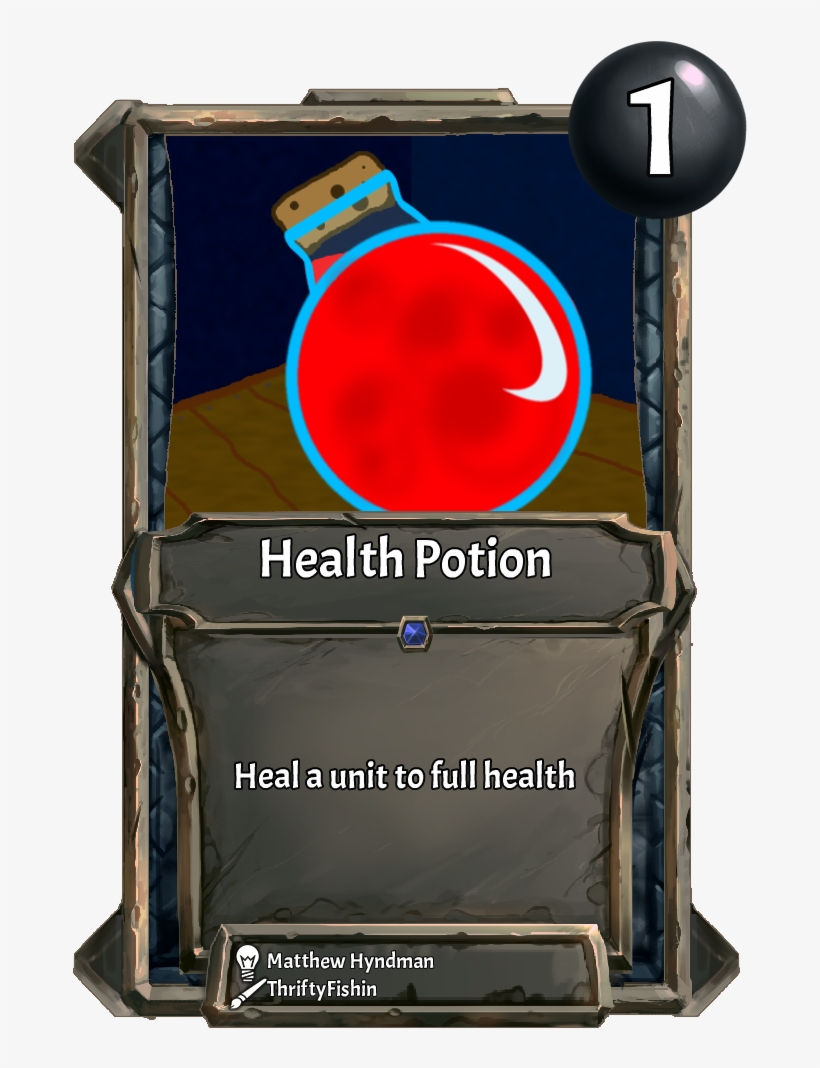 [cosmetic Update] Health Potionweek - Collective Community Card Game, transparent png #9755772