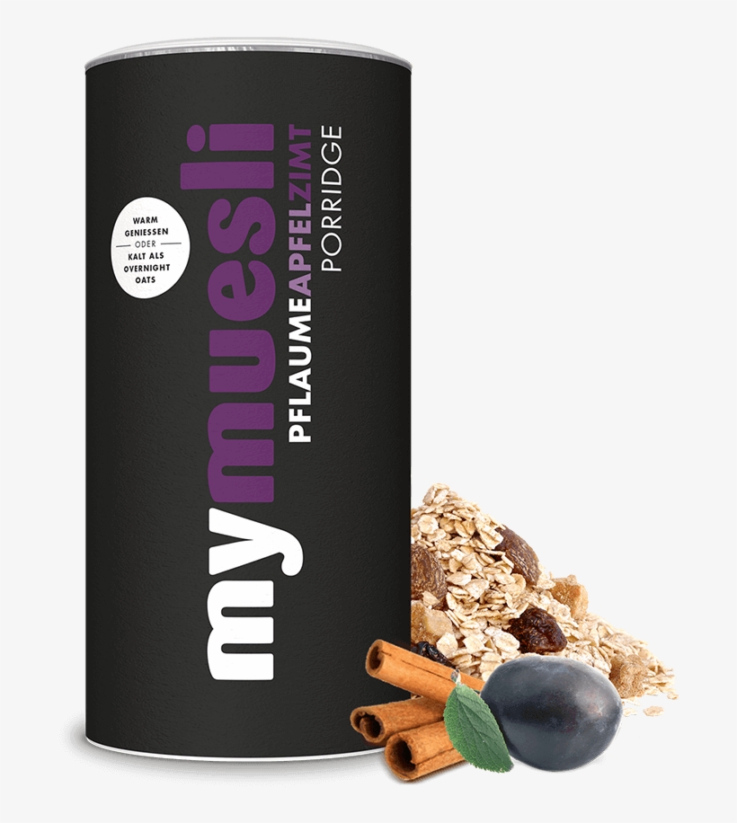 Product Porridge Pflaumeapfelzimt - Mymuesli Porridge Schoko Banane, transparent png #9755929