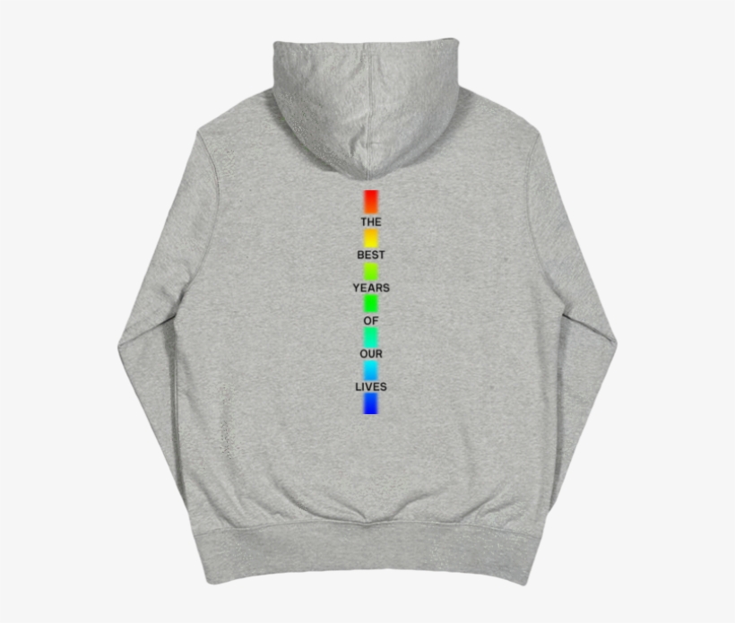 My Take On An Altered Iridescence Grey Hoodie - Sweater, transparent png #9756238
