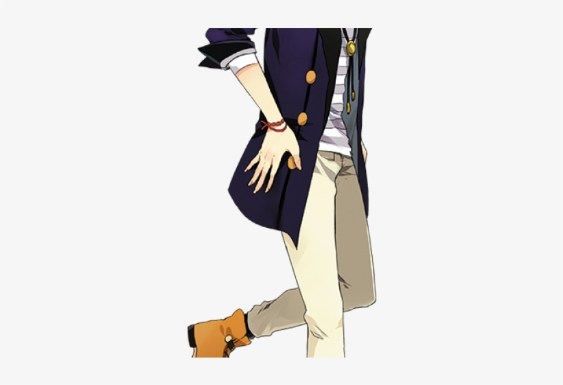 Anime Boy Clipart Attitude - Guy Side View Anime, transparent png #9756480