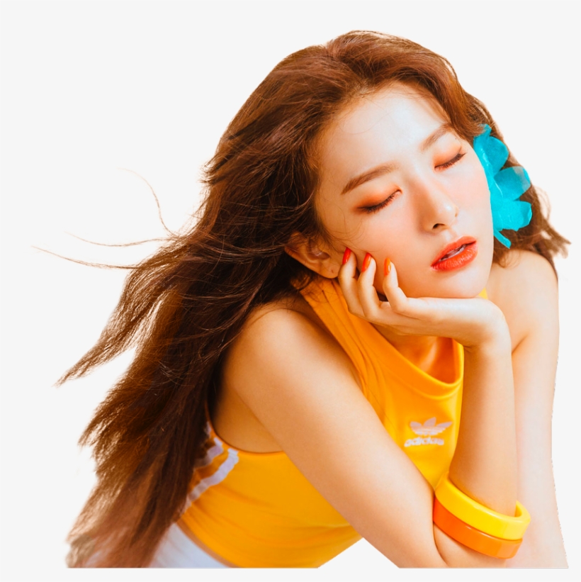 #seulgi #powerup #redvelvet #kpop #k-pop #freetoedit - Red Velvet Seulgi Photoshoot, transparent png #9756572
