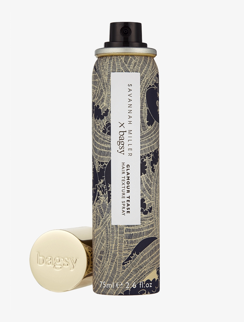 By Savannah Miller Glamour Tease Hair Texture Spray - Glass Bottle, transparent png #9756638