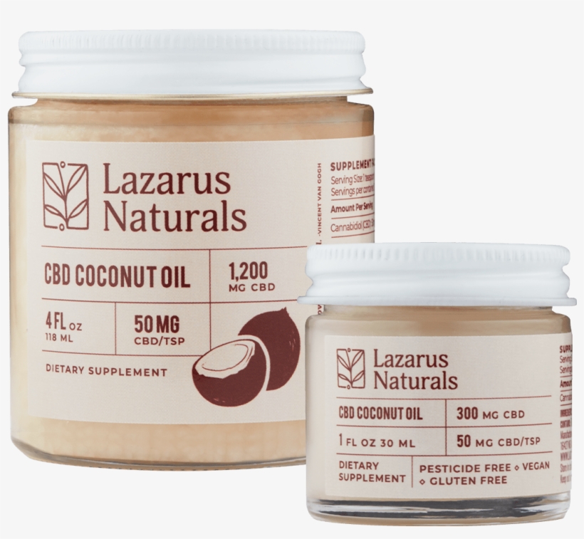 Coconutoil - Lazarus Naturals Coconut Oil, transparent png #9756695