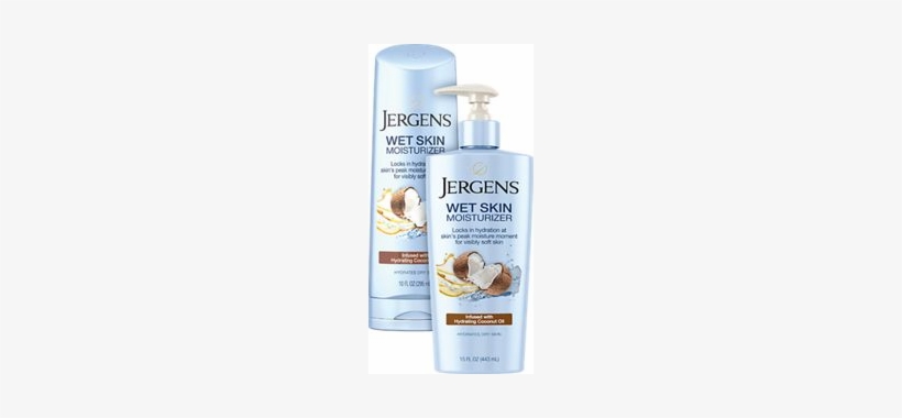 Oil-infused Moisturizer With Hydrating Coconut Oil - Jergens Wet Skin Moisturizer Reviews, transparent png #9756798