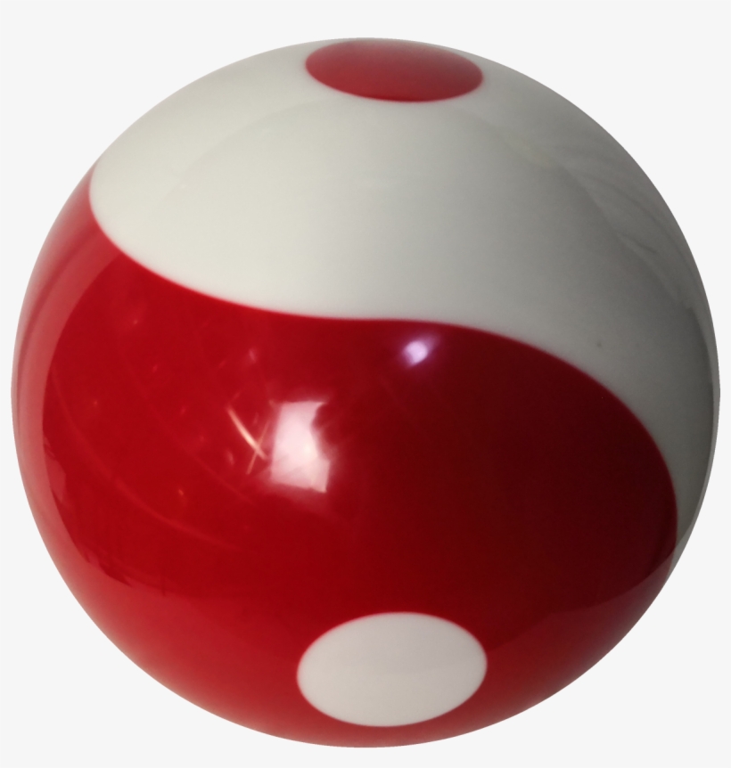 Tai Ji Yin Yang Bowling Ball - Sphere - Free Transparent PNG Download