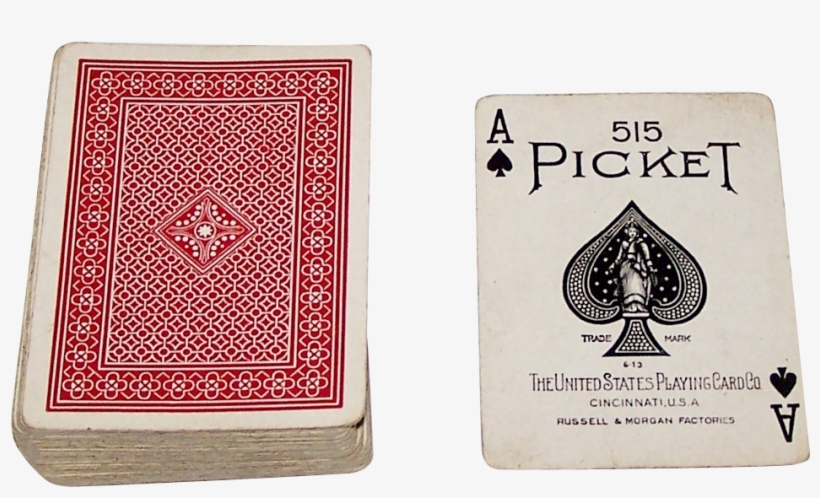 Uspc Picket Pinochle Playing - Deck Of Cards Transparent Background, transparent png #9757236