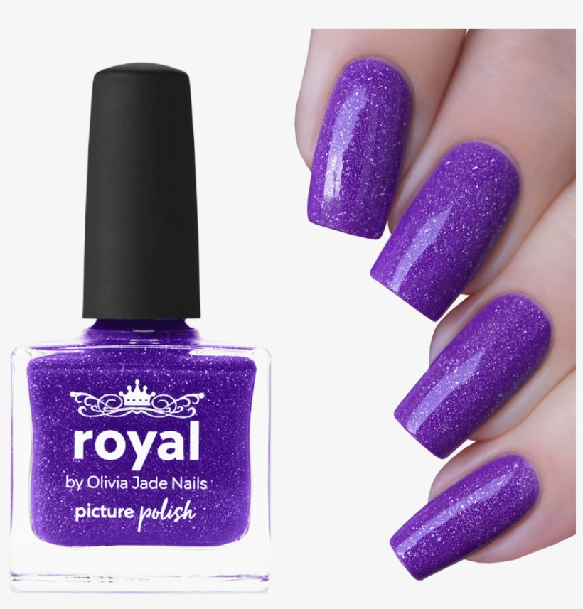 Picture Polish - Royal - See Blue Nail Polish, transparent png #9757839