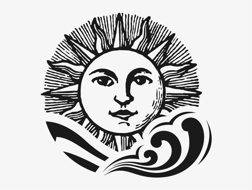Sun Logo With Face, transparent png #9759842