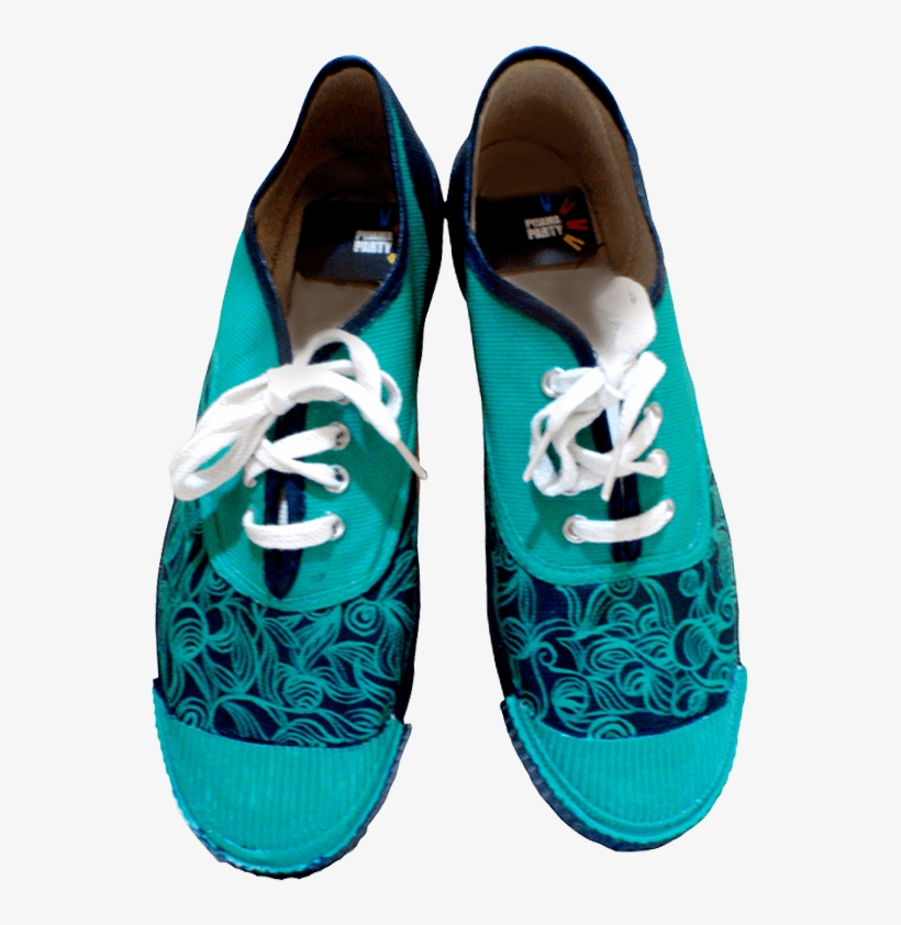 Seagreen- Eternal Tug Of War Shoes By Www - Slip-on Shoe, transparent png #9759903