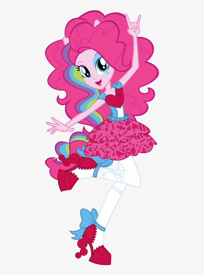 Artist Icantunloveyou Box Art Gesture Artisticantunloveyou - Equestria Girls Rainbow Rocks Pinkie Pie, transparent png #9760052