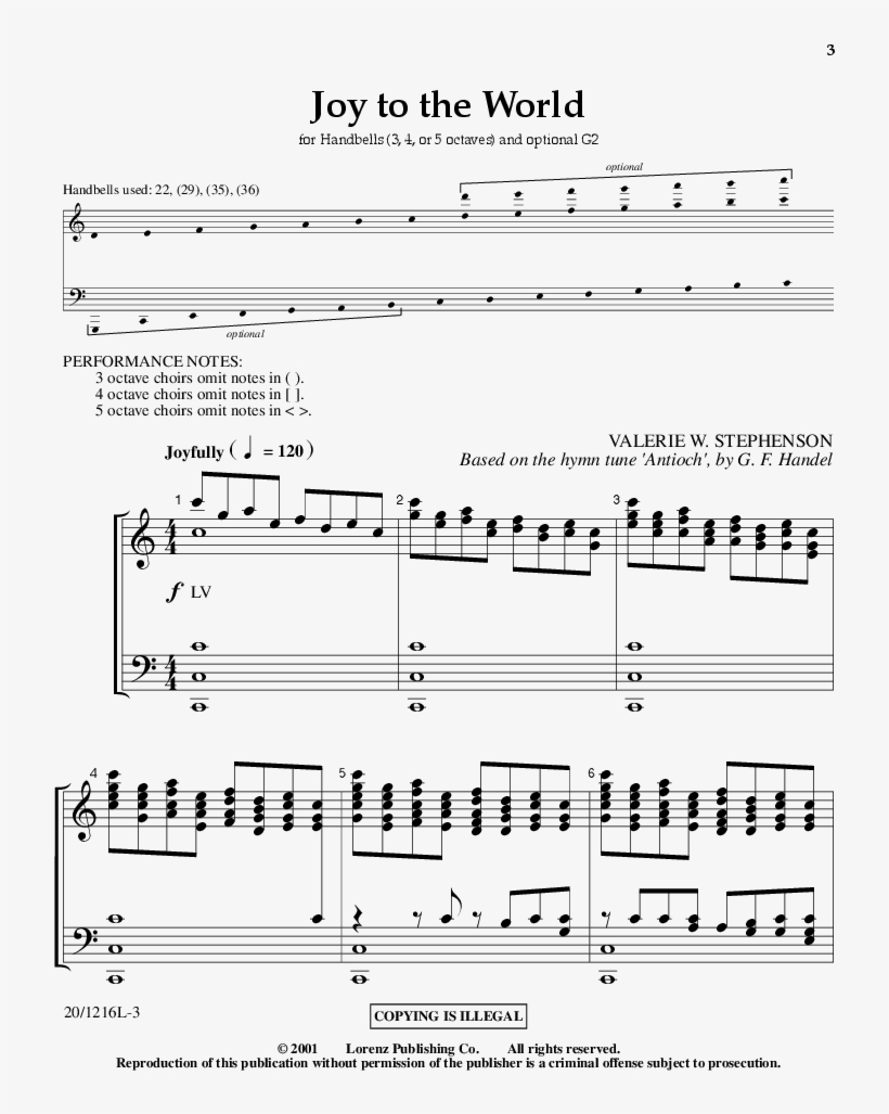 Click To Expand Joy To The World Thumbnail - Joy To The World Handchime, transparent png #9760271