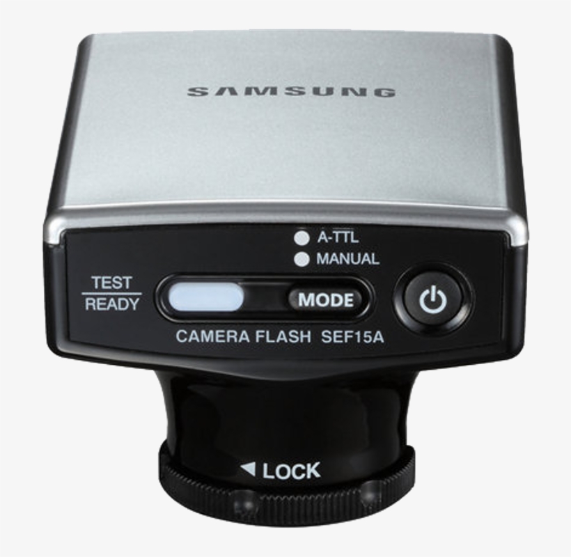 Samsung Nx External Flash Is Small And Portable Flash - Samsung Flash Gn15, transparent png #9760976