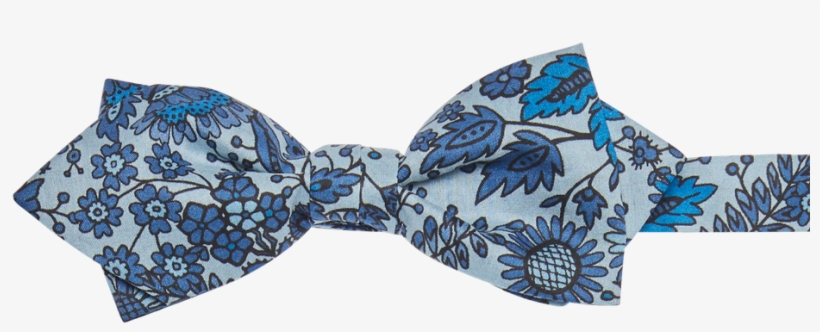 Get The Liberty Nottingham Bowtie In Blue Online, transparent png #9761575