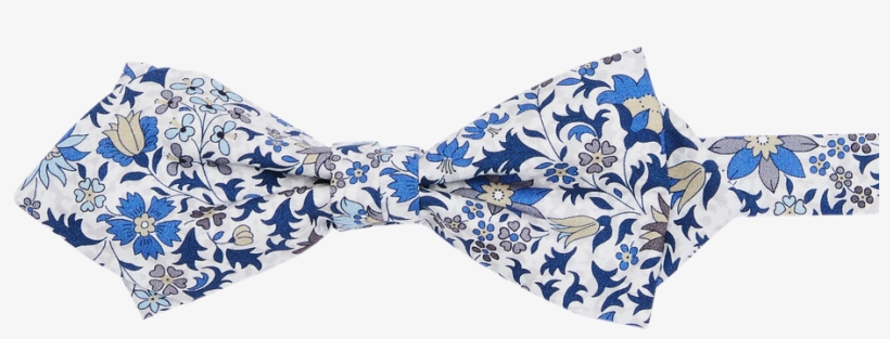 Get The Liberty Godington Garden Bowtie In Blue Online - Paisley, transparent png #9761628