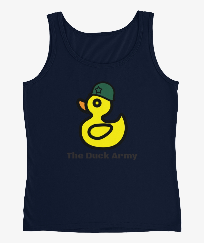 The Duck Army Tank-top, transparent png #9761656