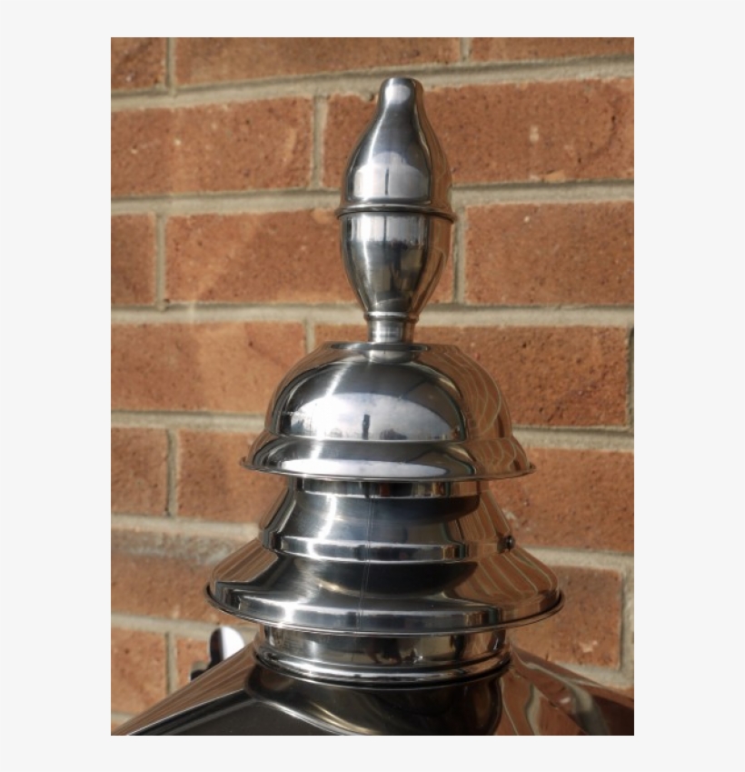 88cm Tall Stainless Steel Large Victorian Lantern Lamp - Missile, transparent png #9761693