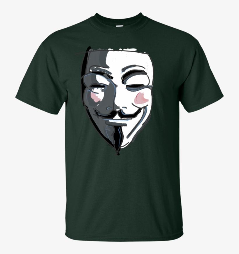 V For Vendetta Mask T Shirt & Hoodie - Gay Test Shirt, transparent png #9761797