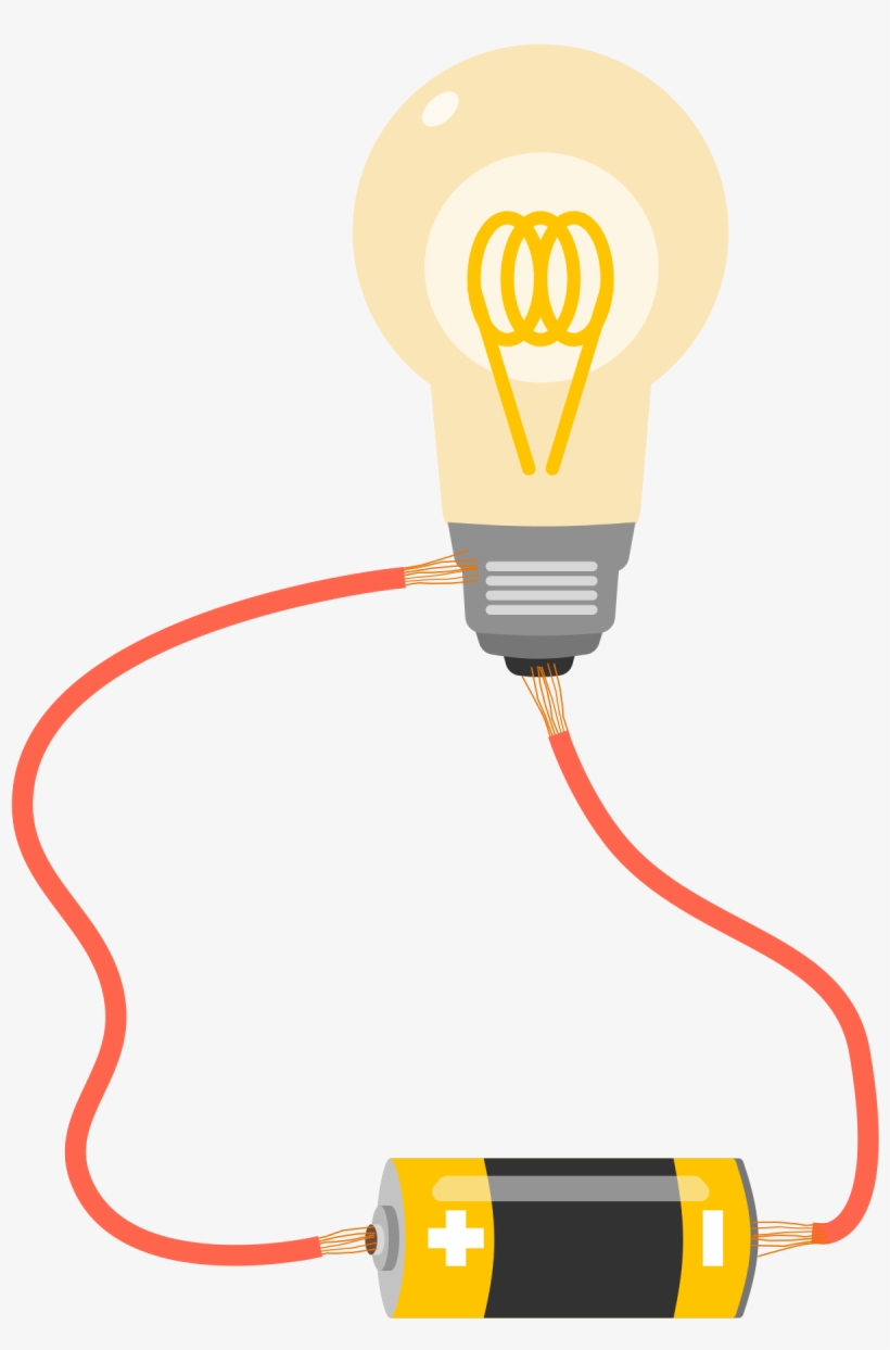 Mit Graduates Struggle To Light A Bulb With A Battery - Light Bulb With Two Wires, transparent png #9762398