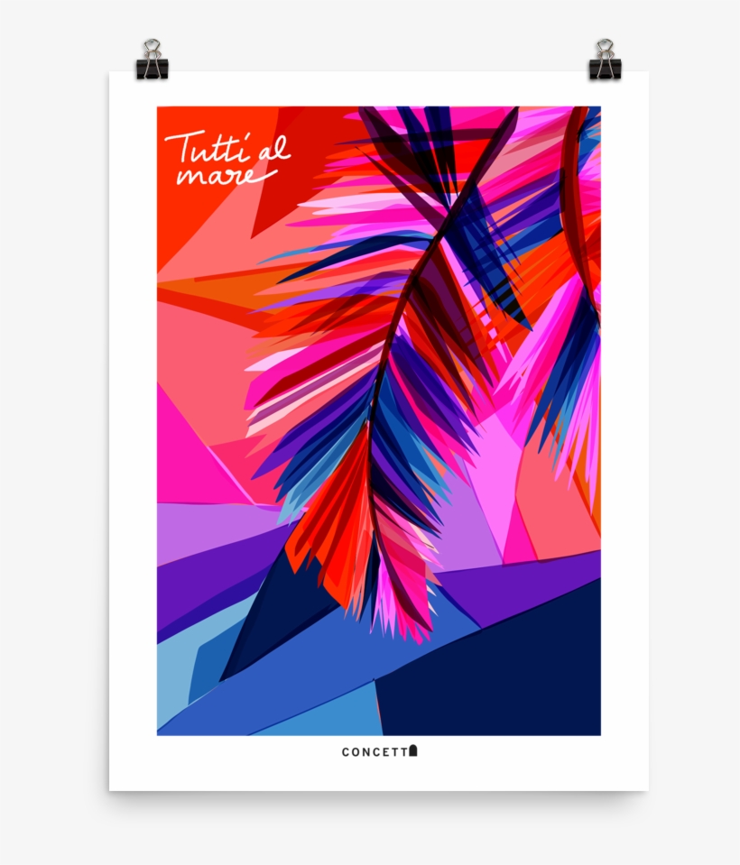 Mockup-palm Tree Poster, transparent png #9762652