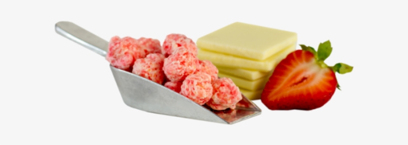 White Chocolate Strawberry - Strawberry, transparent png #9763050