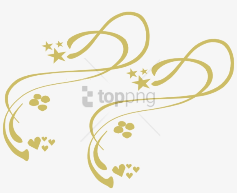 Free Png Gold Corner Designs Png Png Image With Transparent - Clip Art Flower Designs, transparent png #9763147