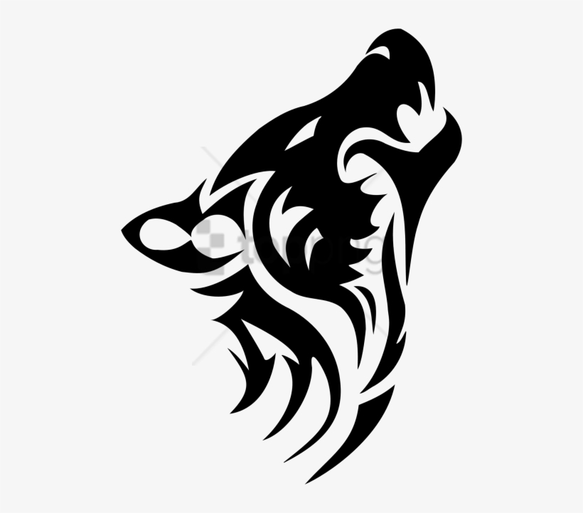 Free Png Wolf Tattoo Bold Png Image With Transparent - Tribal Tattoos Png Hd, transparent png #9763561