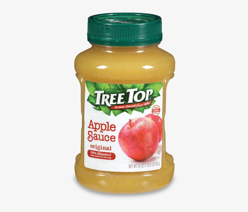 Tree Top Cinnamon Apple Sauce Jar - Tree Top Apple Sauce, transparent png #9766288