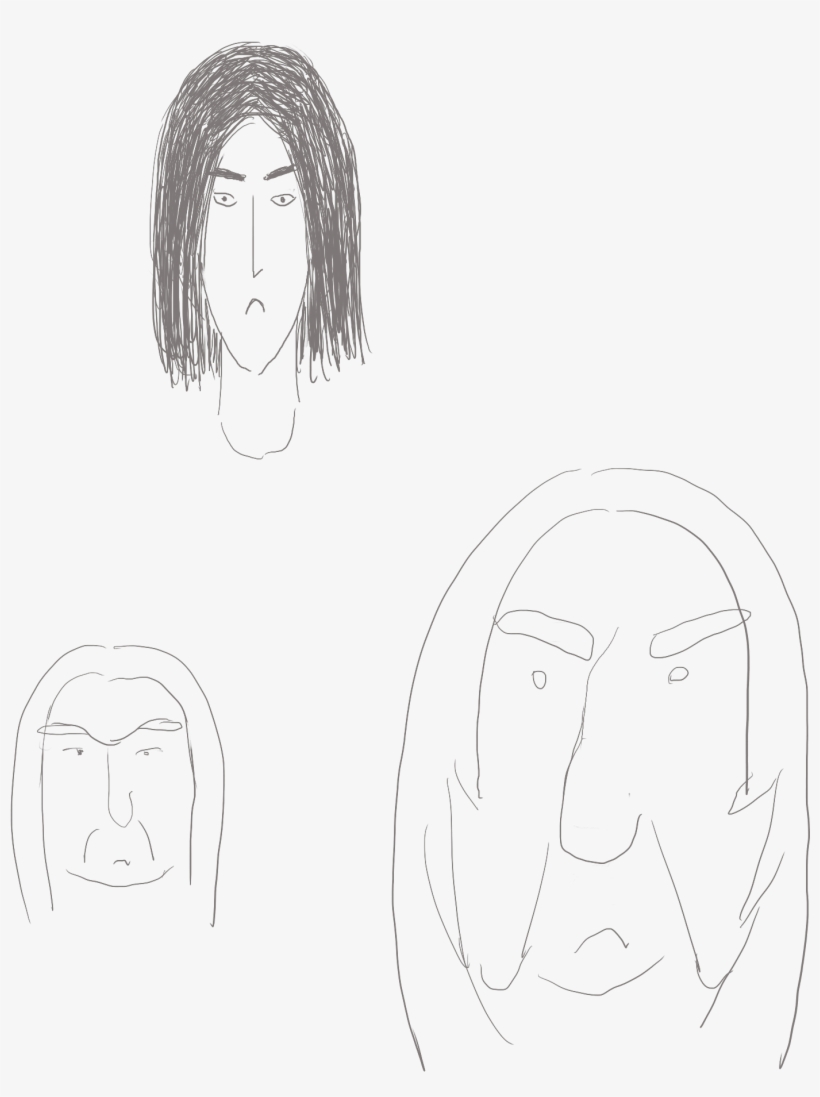 Snape - Sketch, transparent png #9766464