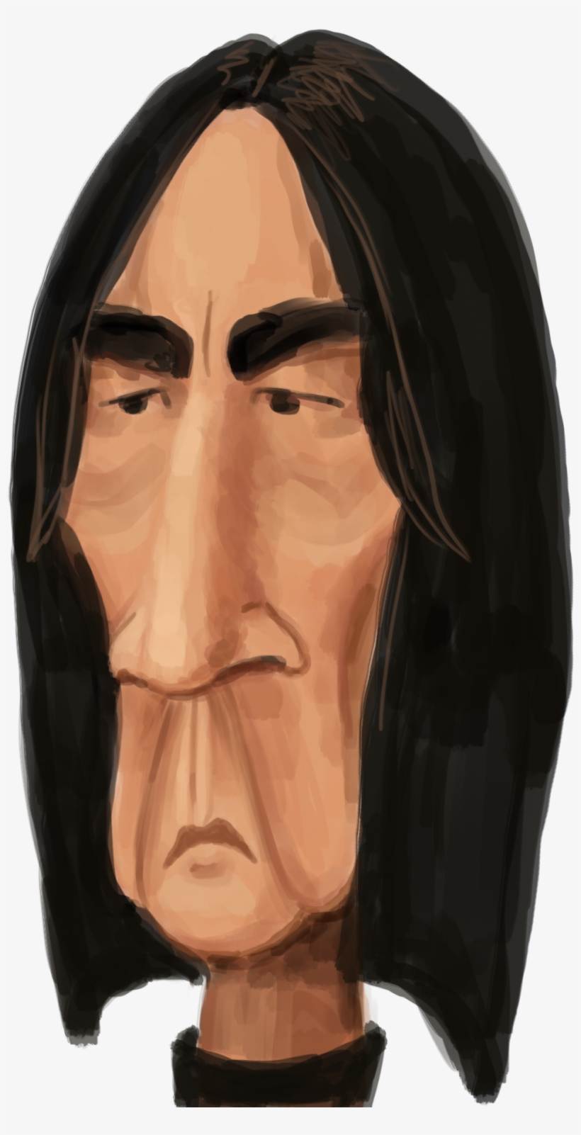 Snape - Bust, transparent png #9766573